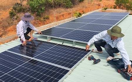 Thi công điện năng lượng mặt trời - Solar Pump - Bình Thuận